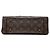 Borsa Satchel Louis Vuitton Monogram One Handle Flap MM Marrone - vista 3