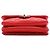 Borsa a tracolla Chanel Small Quilted Lambskin Tender Touch rossa Rosso - vista 3