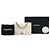 Borsa a tracolla Chanel Boy Wallet on Chain in pelle caviar matelassé bianca Bianco - vista 7