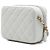 Borsa Camera Chanel CC Quilted Lambskin Pearl Crush Bianca Bianco - vista 2