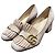 Zapatos de tacón Gucci Marmont con flecos en ante rosa