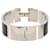 Bracelet Hermès Clic Clac H Noir Argenté  - vue 2