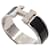 Bracelet Hermès Clic Clac H Noir Argenté  - vue 4