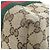 Borsa a mano Gucci in tela GG beige e marrone - vista 3