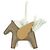 Hermès Hermes Rodeo Pegasus Accessory Bag Charm PM Taupe Verde chiaro - vista 2