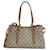 Borsa Gucci GG Emblem Beige Marrone scuro