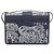 Borsa a tracolla Christian Dior REVERSE TOILE DE JOUY Blu - vista 2