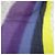 Sciarpa/Stola Louis Vuitton Etol LV Rainbow Marrone Bianco Porpora - vista 4