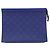 Borsa Louis Vuitton Taiga Lama Pochette Voyage MM Blu