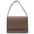 Borsa a tracolla Louis Vuitton Damier Tribeca Carre Marrone