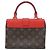 Borsa Louis Vuitton Monogram Rocky BB Marrone Rosso - vista 2