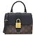 Borsa Louis Vuitton Monogram Rocky BB Marrone Nero