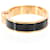 Hermès Bracelet Jonc Hermes Charniere PM Noir Or Doré  - view 4