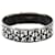 Hermès Brazalete Rígido Hermes Email GM Negro Plata Blanco  - vista 1