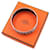 Hermès Brazalete Rígido Hermes Email GM Negro Plata Blanco  - vista 2