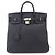 Hermès Borsa Hermes Haut a Courroies 40 Nero