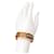 Hermès Bracelet Jonc Hermes HERMES Loquet Email GM Noir Doré  - vue 8