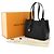 Borsa tote Louis Vuitton All In One PM Monogram Empreinte Noir Nero Monogramma - vista 2