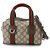 Borsa a mano 2-way Mini Gucci Ophidia Marrone Beige