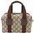 Borsa a mano 2-way Mini Gucci Ophidia Marrone Beige - vista 3