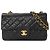 Borsa a tracolla Chanel Matelasse 23 con catena Nero