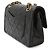Borsa a tracolla Chanel Matelasse 23 con catena Nero - vista 4