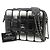 Borsa Camera Chanel Matelassé Nero Bianco - vista 2