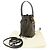 Borsa a mano 2 vie Fendi Zucca Mon Tresor Marrone Nero - vista 2