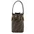 Borsa a mano 2 vie Fendi Zucca Mon Tresor Marrone Nero - vista 3