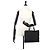 Fendi Zucchino Canvas und Leder Tote Handtasche Schwarz - Ansicht 10