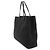 Fendi Zucchino Canvas und Leder Tote Handtasche Schwarz - Ansicht 3