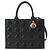 Borsa Book Tote Christian Dior Medium Nero