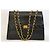 Borsa Chanel Trapeze a Patta in Pelle Matelassé Nera Nero - vista 2