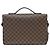 Borsa a tracolla Louis Vuitton Damier Broadway Marrone - vista 2