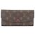 Louis Vuitton Monogram Portefeuille Emilie Wallet Marrone