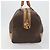 Céline Celine Vintage Duffle Macadam Coated Canvas Large Marrone - vista 4