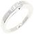 Anillo Alianza de Oro Blanco Cartier