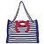 Borsa Chanel 47944 in tela blu rosso bianco