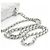 Borsa Chanel AP4592 in pelle argento - vista 5