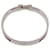 Hermès Hermes Clic H PM Bangle in Red and Silver Silvery  - view 4