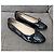 Chanel Ballerinas aus schwarzem Lackleder mit CC-Logo - Ansicht 2