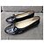 Chanel Ballerinas aus schwarzem Lackleder mit CC-Logo - Ansicht 3