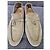 Mocassini Loro Piana Summer Walk in camoscio beige - vista 7