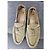 Mocassini Loro Piana Summer Walk in camoscio beige - vista 8