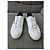 Sneakers Chanel in pelle bianca Bianco - vista 2