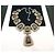Autre Marque Collana Vintage MONET con pendenti geometrici D'oro Marrone scuro Verde scuro - vista 5