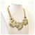 Autre Marque Collana Monet "Garland" Beige D'oro Verde - vista 6