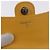Chanel Timeless - Classic Double Flap Quilted Patent Small Giallo - vista 6