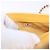 Chanel Timeless - Classic Double Flap Quilted Patent Small Giallo - vista 7