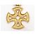 Autre Marque Collana Croce Monet Paladin - Book Piece D'oro - vista 12